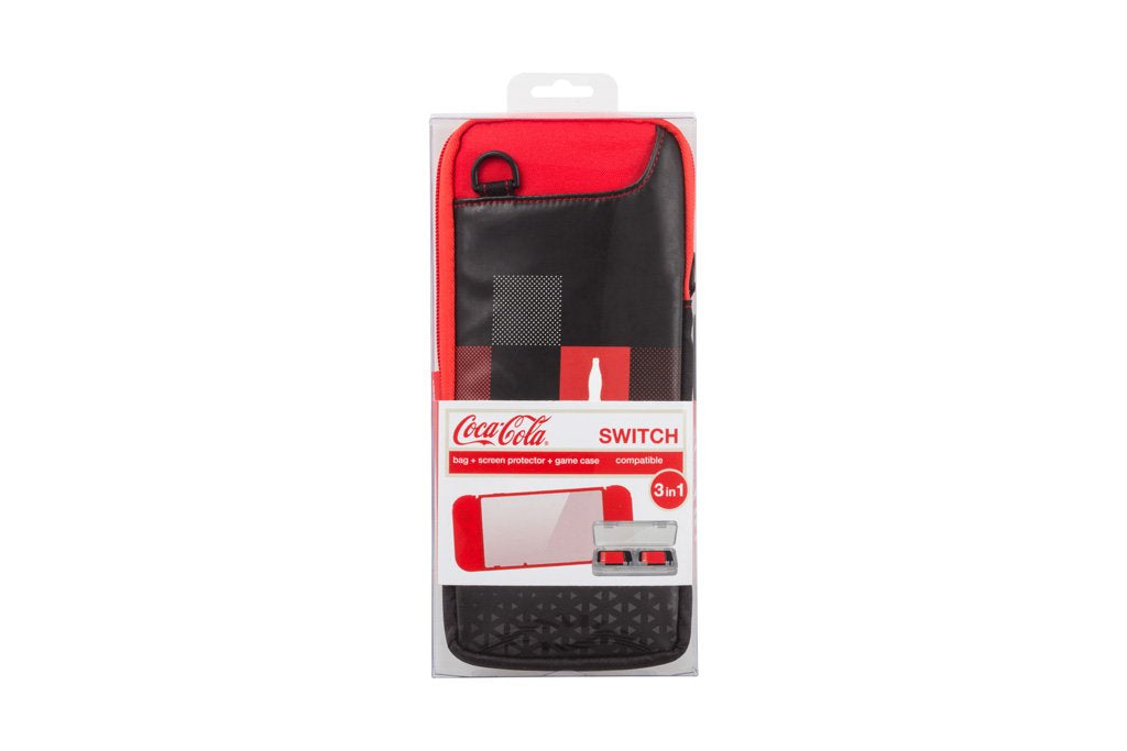 Fundas Y Almacenamiento Indeca Kit SWITCH - Coca-Cola (Nintendo Switch) Fundas Y Almacenamiento Indeca Kit SWITCH - Coca-Cola (Nintendo Switch)